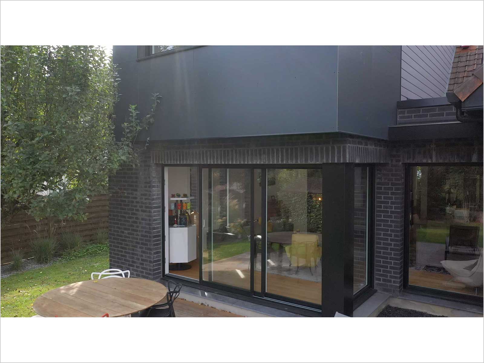 EXTENSION SUR 2 ÉTAGES BRIQUES, OSSATURE BOIS-21
