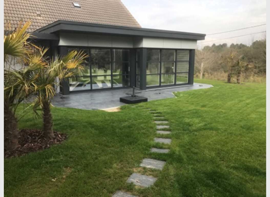 EXTENSION EN OSSATURE BOIS À PHALEMPIN (59)-04