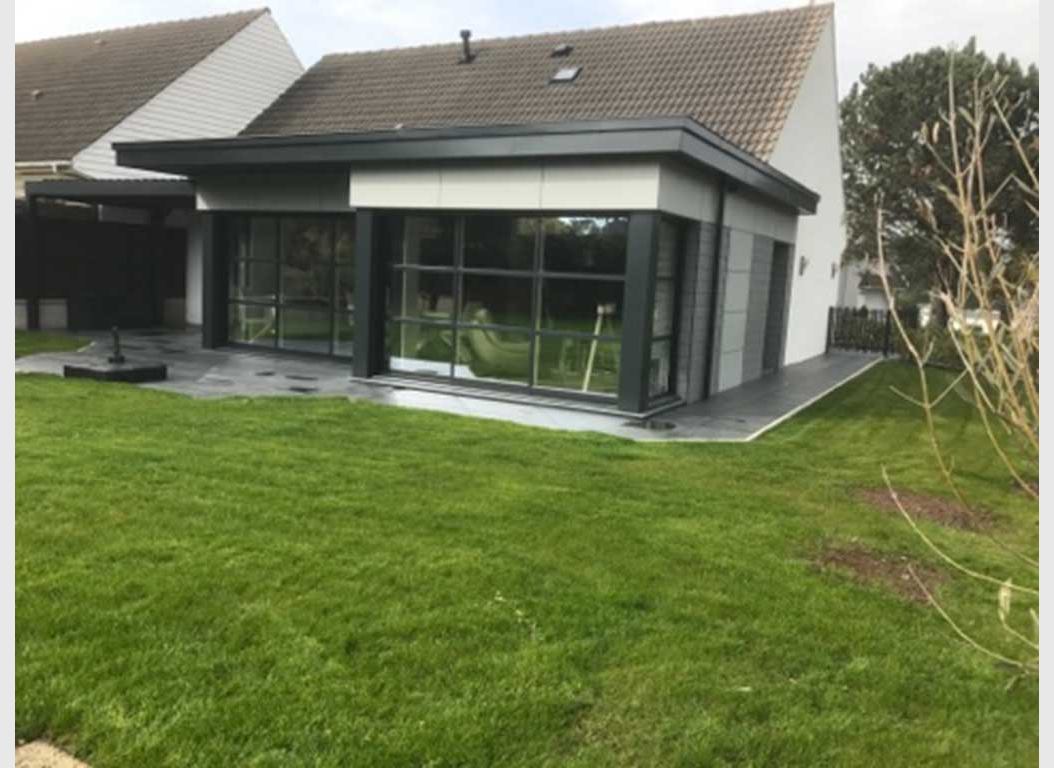 EXTENSION EN OSSATURE BOIS À PHALEMPIN (59)-04