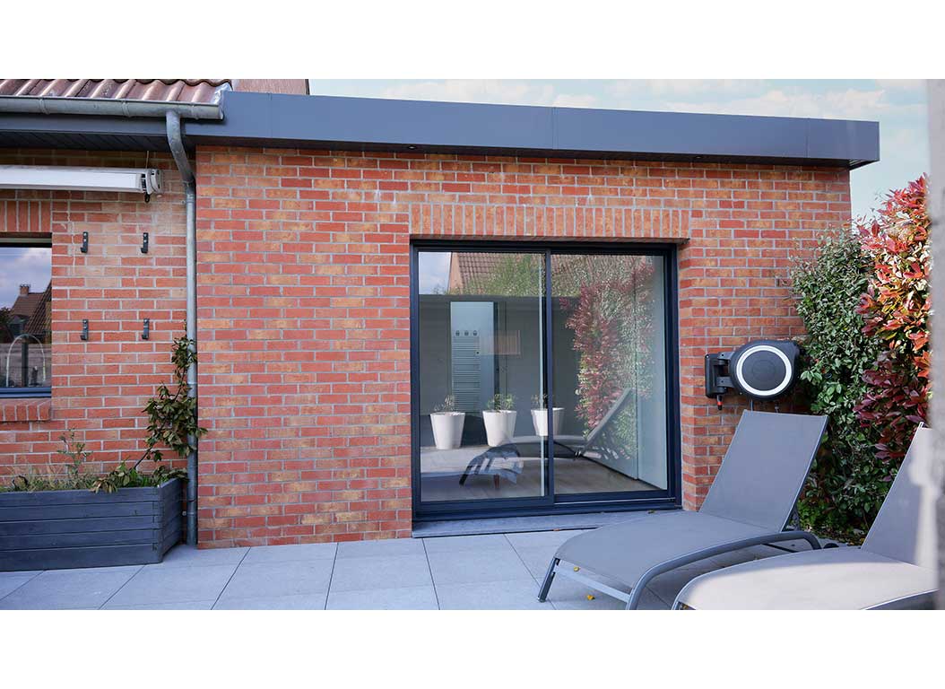 EXTENSION EN OSSATURE BOIS A SANTES (HAUTS DE FRANCE)