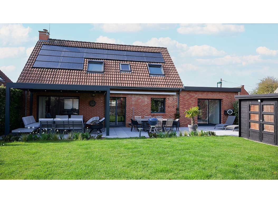 EXTENSION EN OSSATURE BOIS A SANTES (HAUTS DE FRANCE)