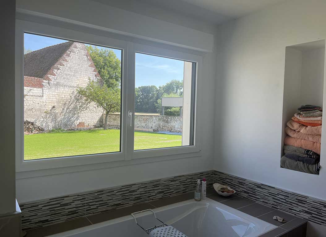 EXTENSION EN OSSATURE BOIS A MONT ST ELOI (HAUTS DE FRANCE)