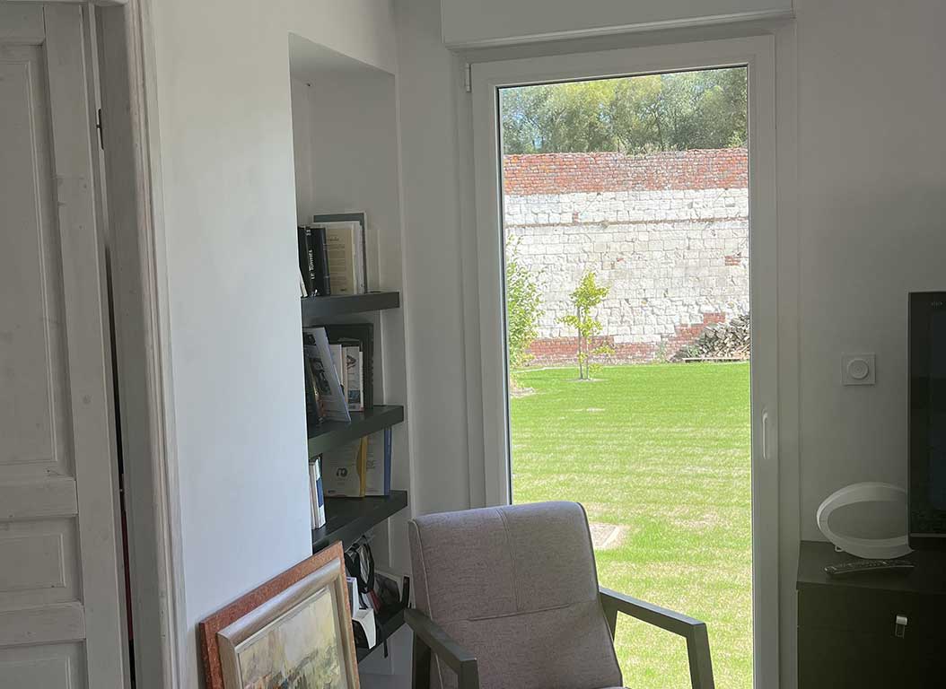 EXTENSION EN OSSATURE BOIS A MONT ST ELOI (HAUTS DE FRANCE)