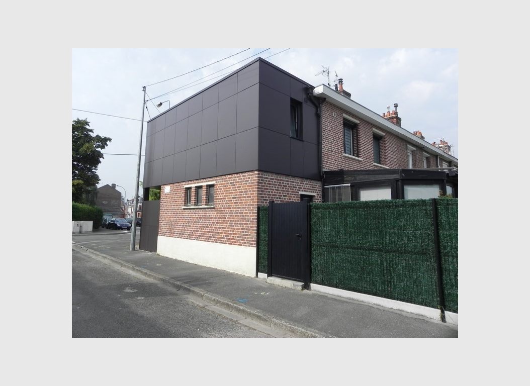 EXTENSION SUR GARAGE EN TRESPA© A LAMBERSART (NORD)-02